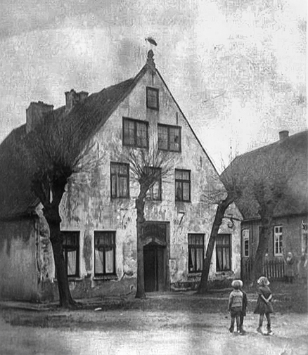 Außenansicht des denkmalgeschützten Oldenburger Giebelhauses