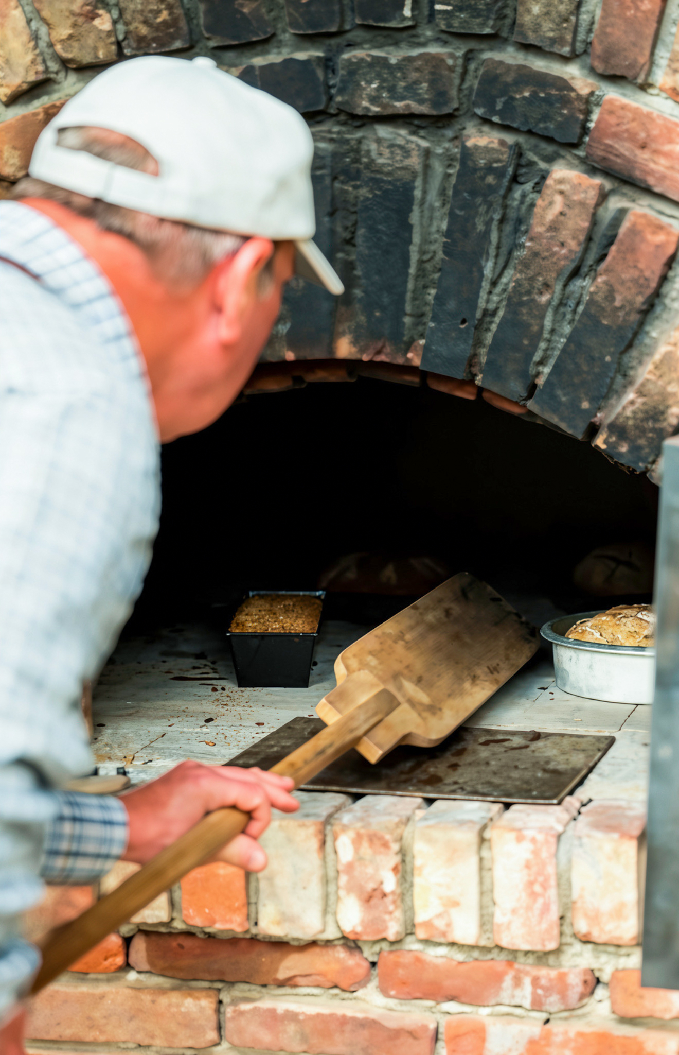 Uwe Karger at the historic museum bread oven on International Museum Day 2026