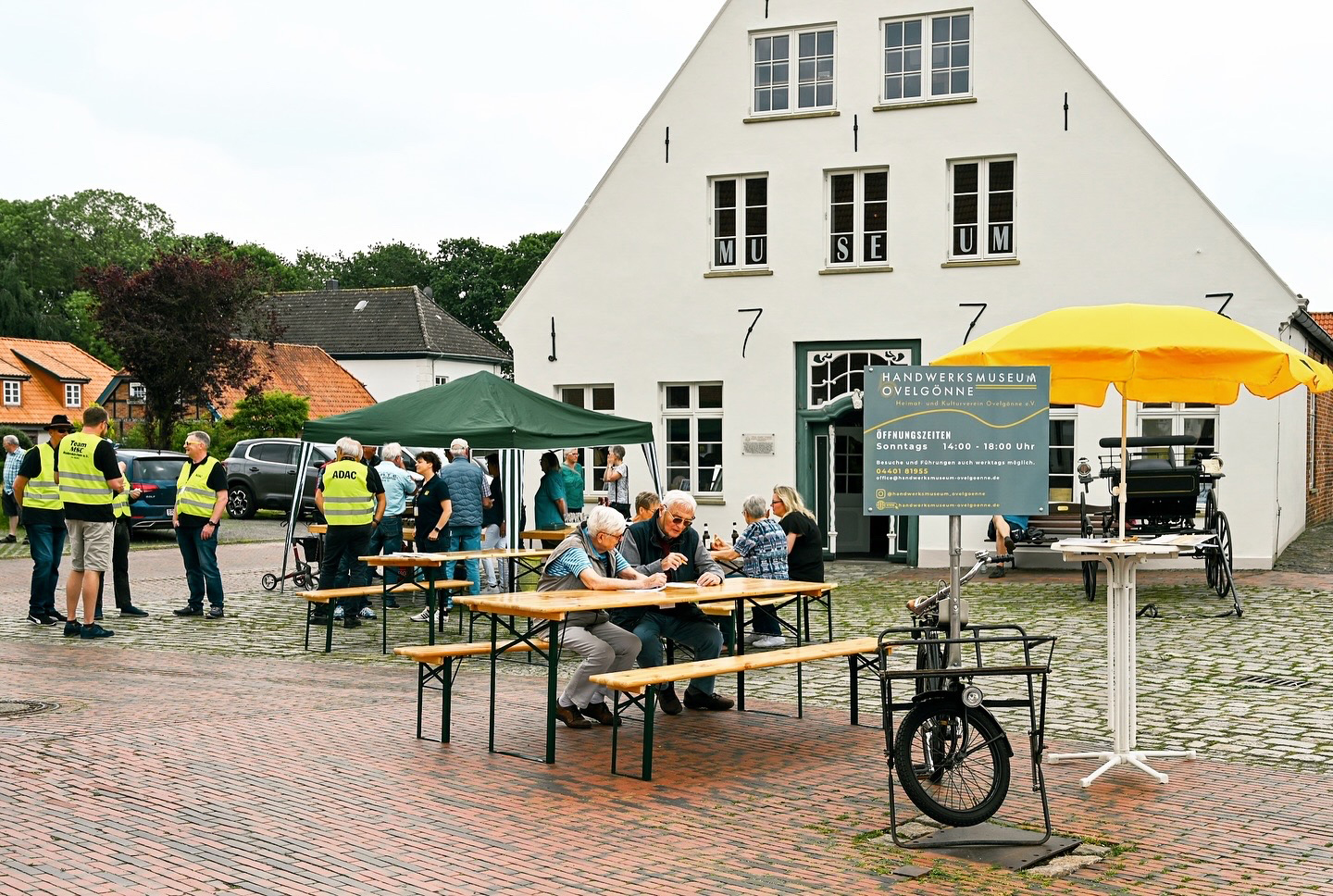 Eingangsbereich des Handwerksmuseums Ovelgönne