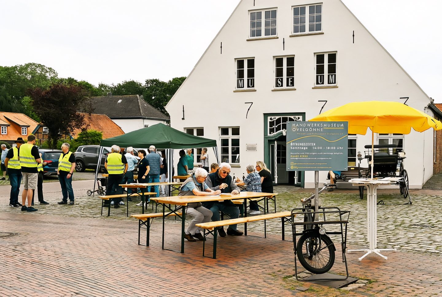 Eingangsbereich des Handwerksmuseums Ovelgönne