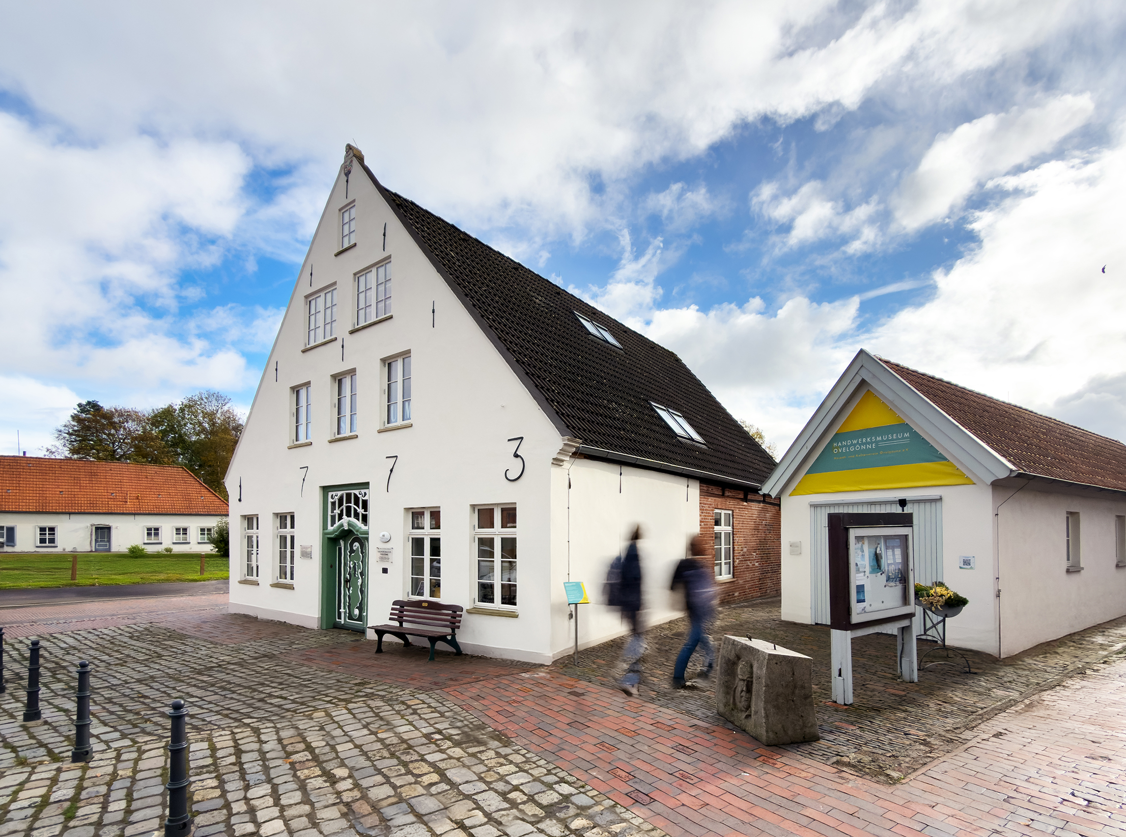 Das historische Bürgerhaus von 1773, Heimat des Handwerksmuseums Ovelgönne