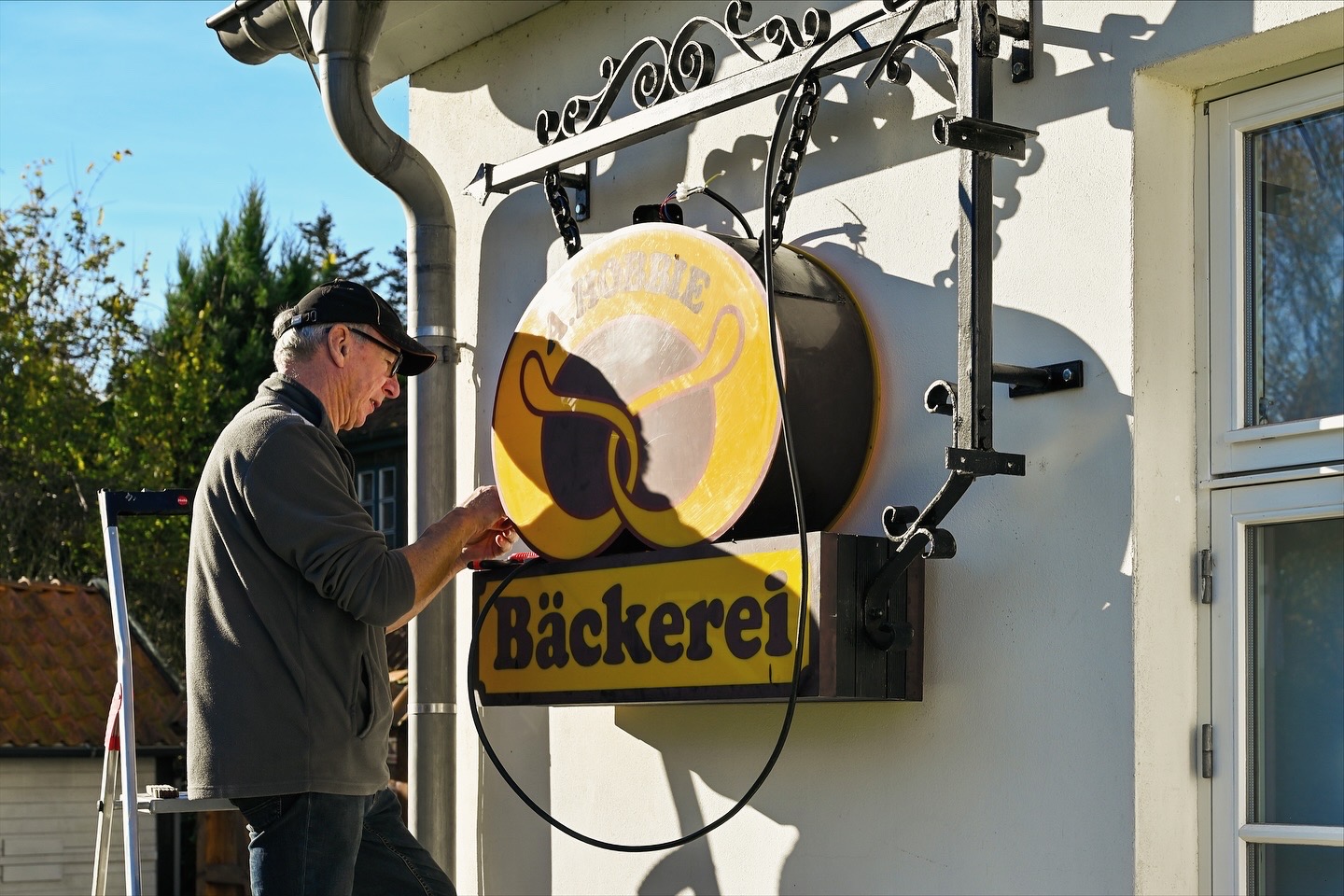 Mitglieder des Heimat- und Kulturvereins im Gespräch