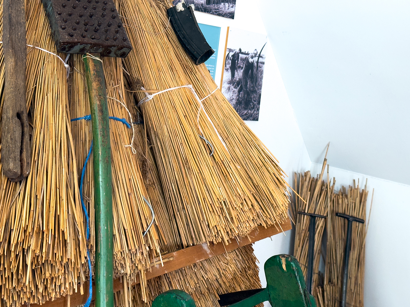 Reed thatching tools
